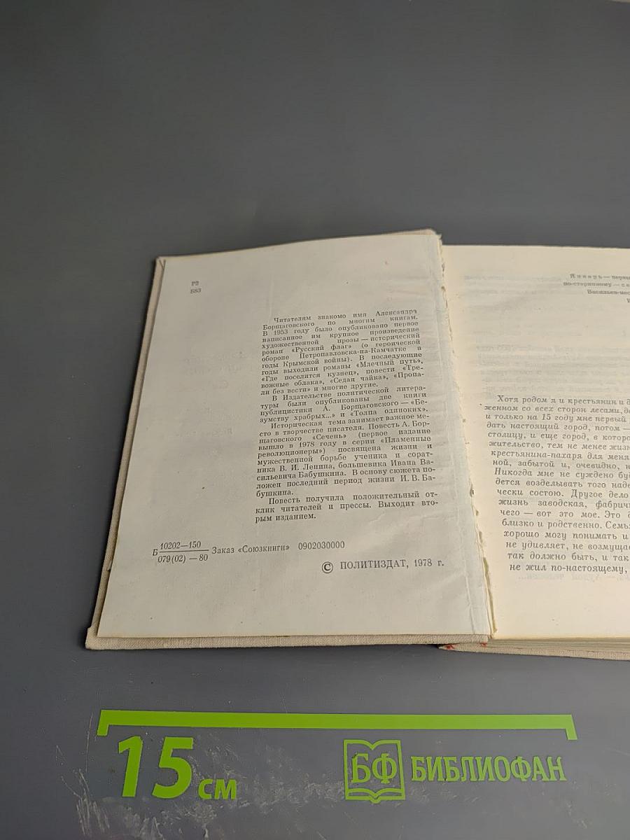 Сечень. Повесть об Иване Бабушкине