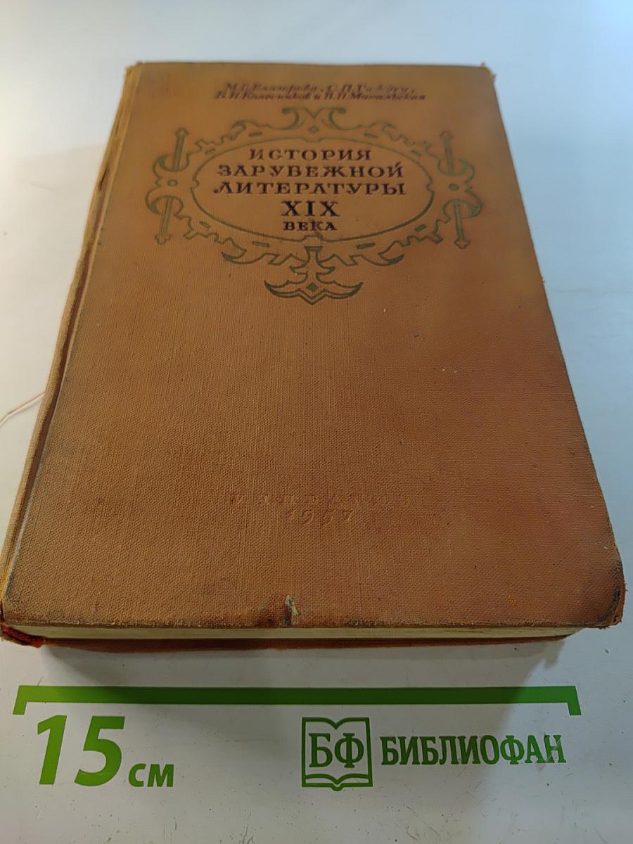 История зарубежной литературы XIX века
