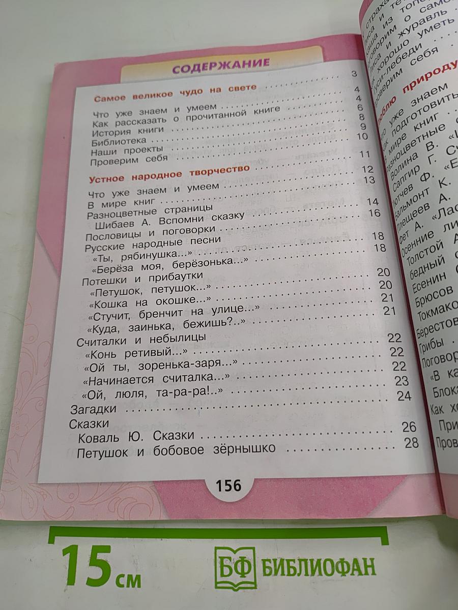 Литературное чтение. 2 класс. Часть 1