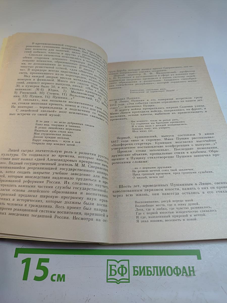 Люблю тебя, Петра творенье... Пушкинские места Ленинграда