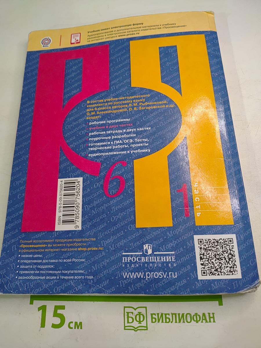 Русский язык. 6 класс. Часть 1