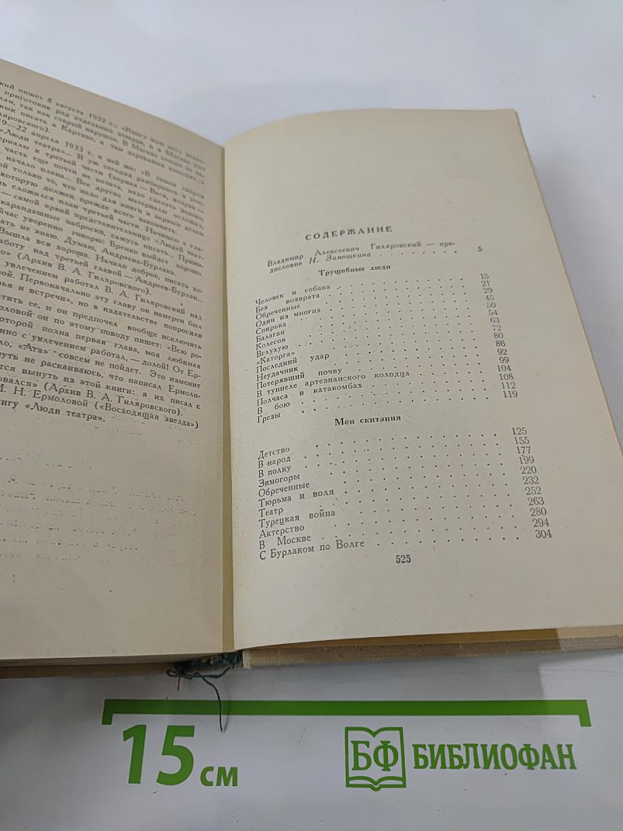 В. Гиляровский. Том первый: Трущобные люди, Мои скитания, Люди театра