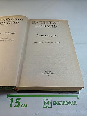 Слово и дело. Книга вторая: Мои любезные конфиденты