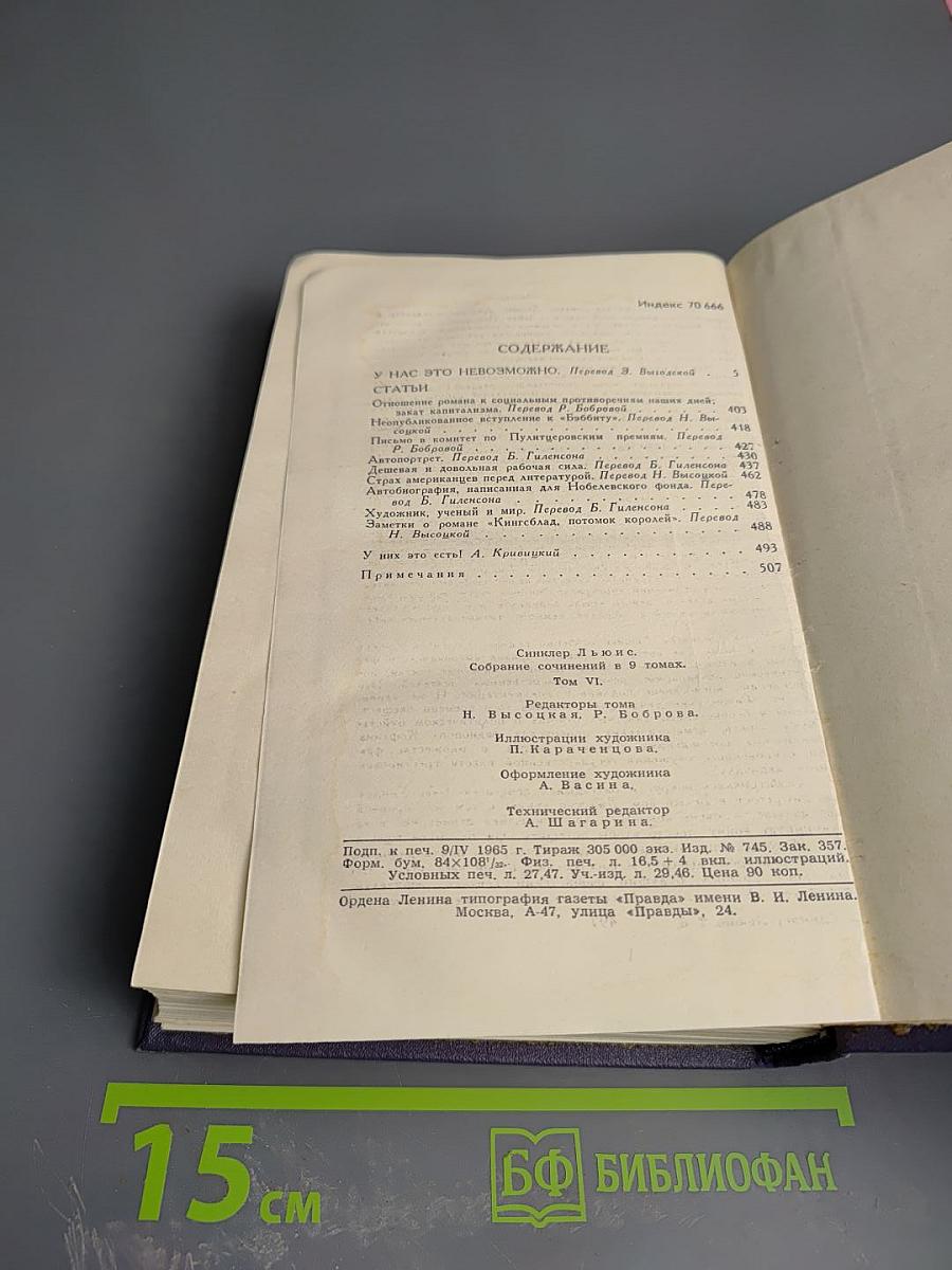 Собрание сочинений. Том 6