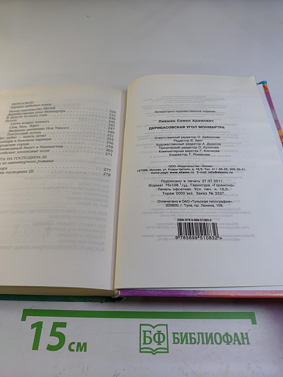 Дерибасовская угол Монмартра