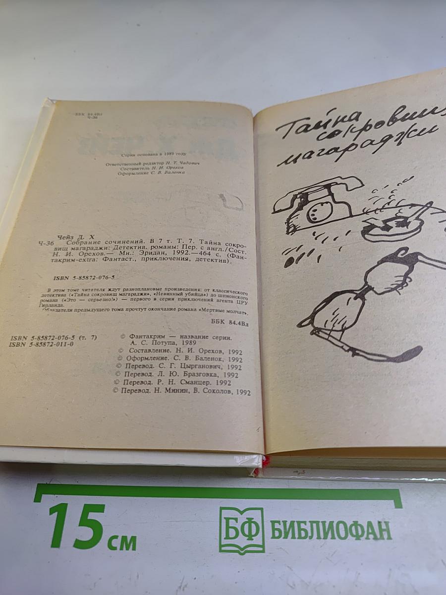 Тайна сокровищ магараджи. Том 7