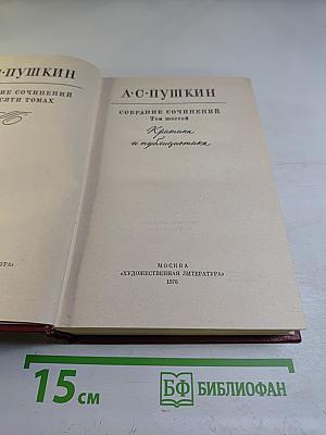 Собрание сочинений. Том шестой: Критика и публицистика