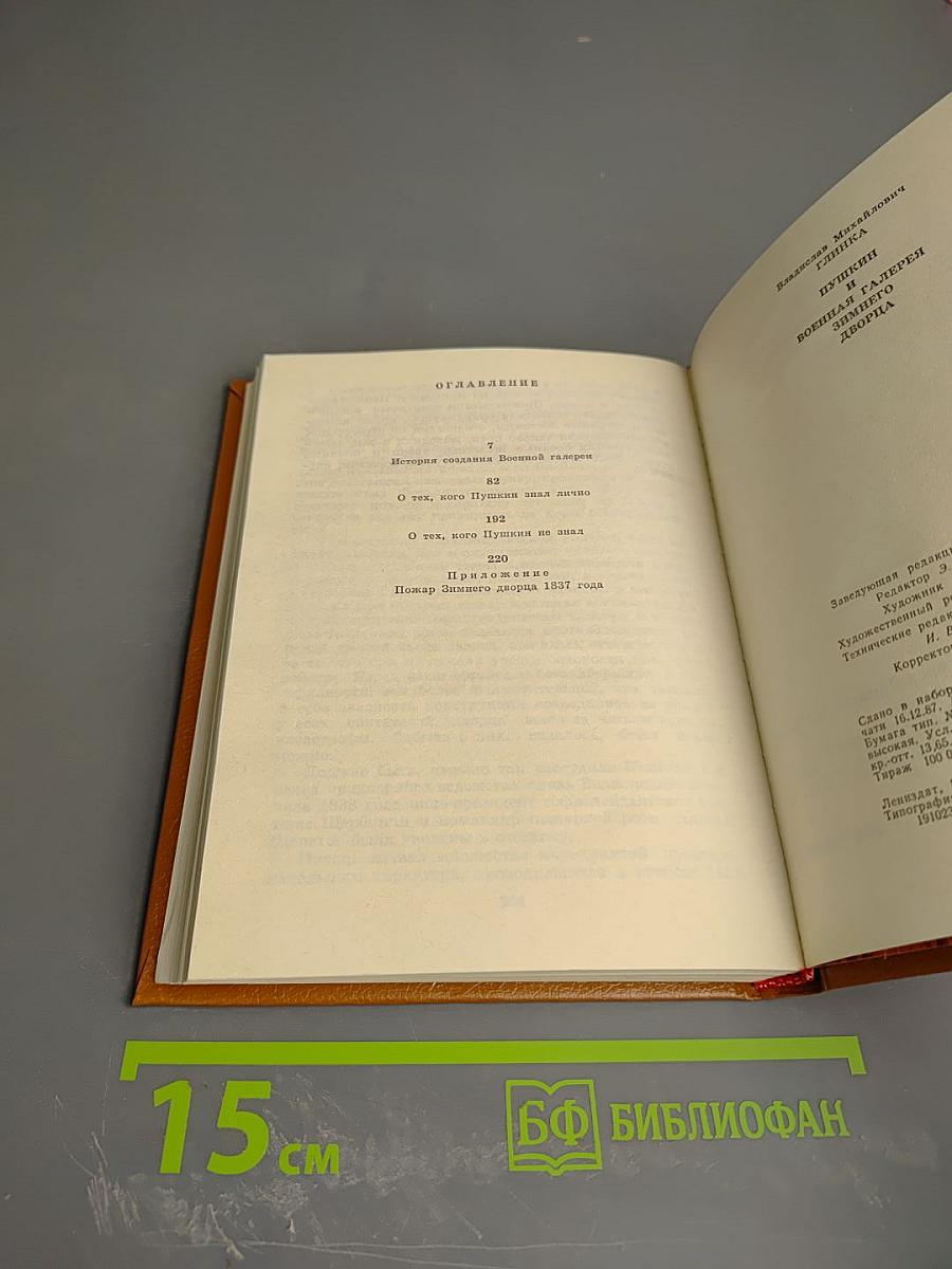 Пушкин и Военная галерея Зимнего дворца