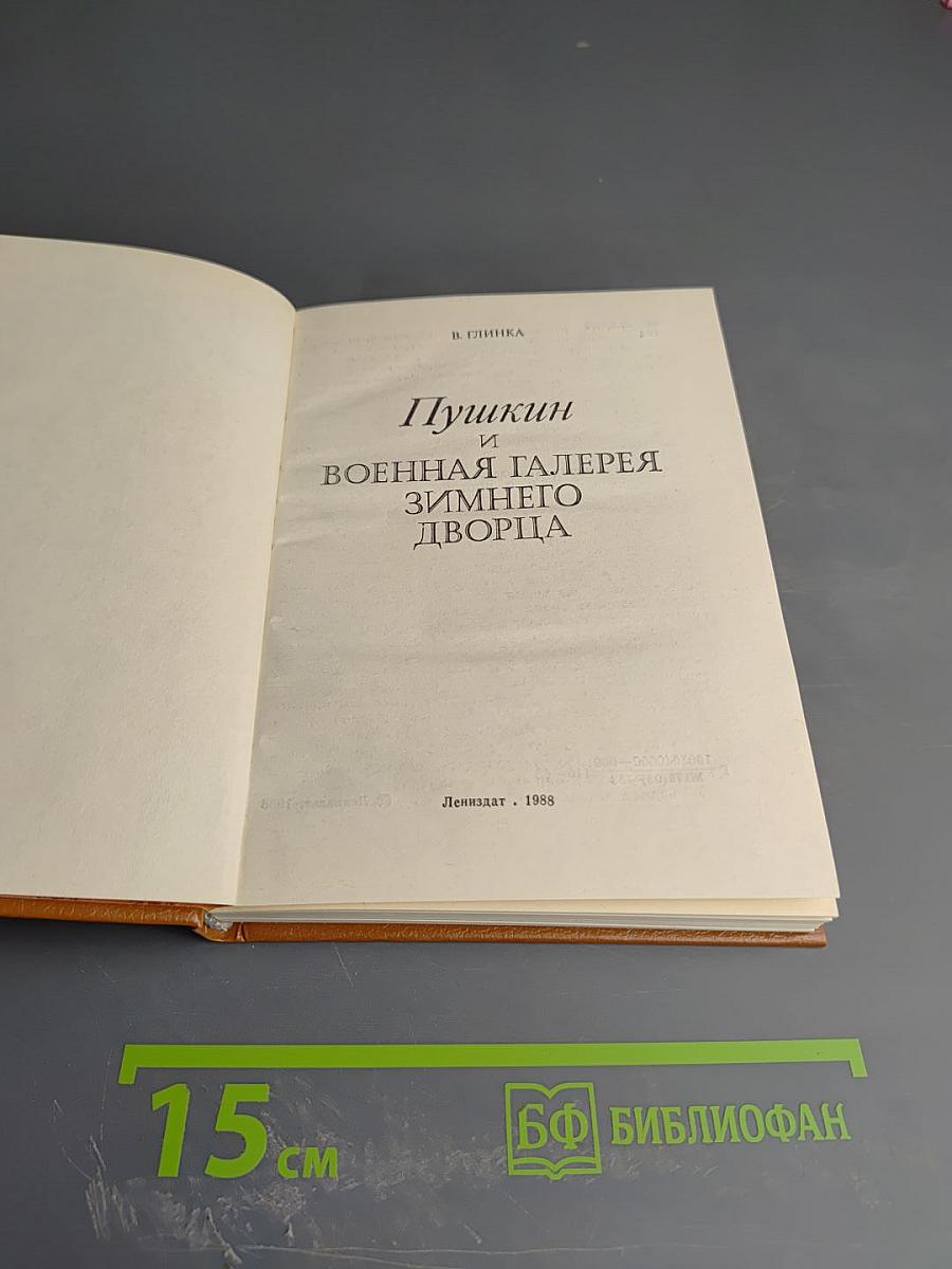 Пушкин и Военная галерея Зимнего дворца