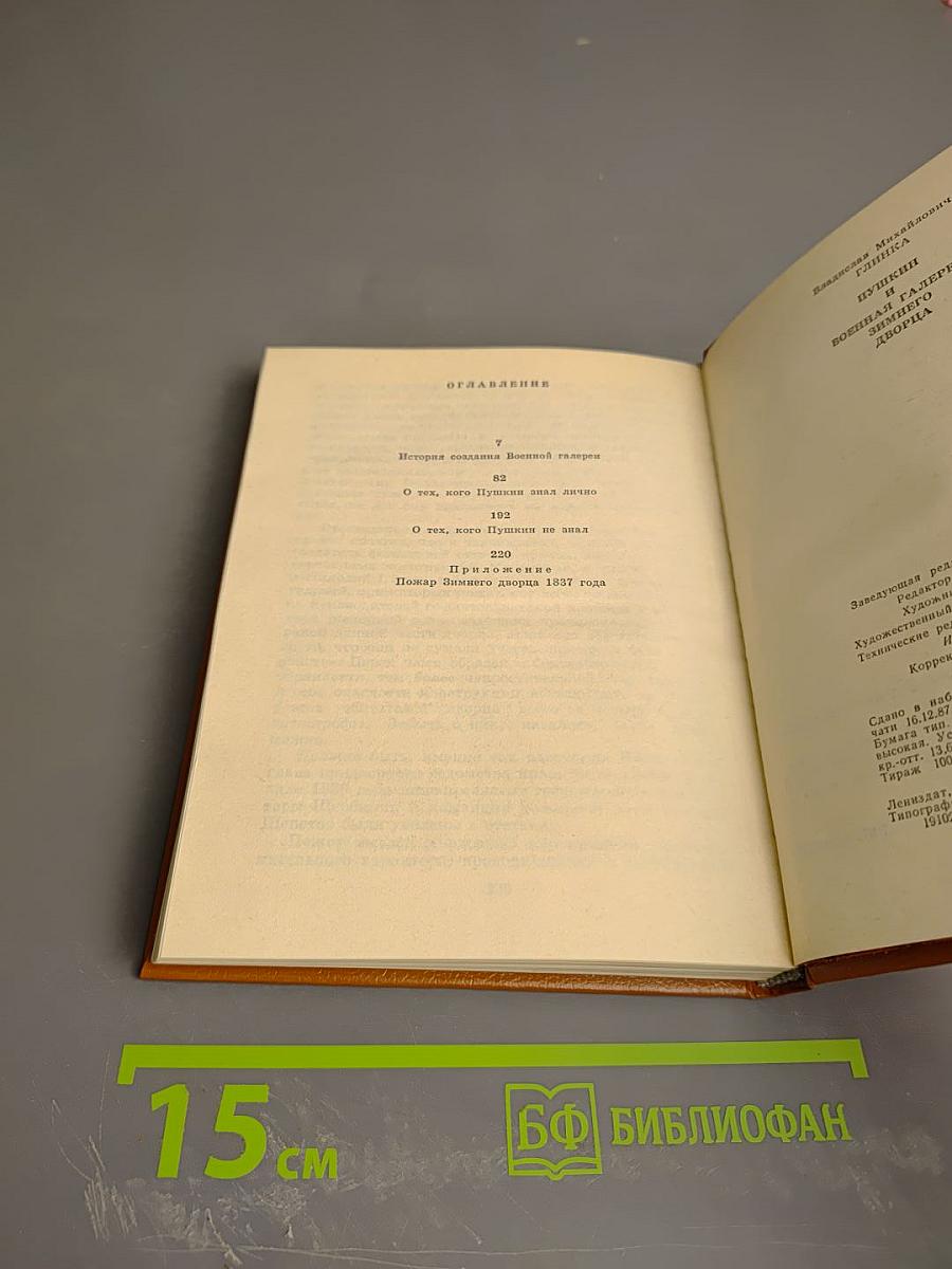 Пушкин и Военная галерея Зимнего дворца