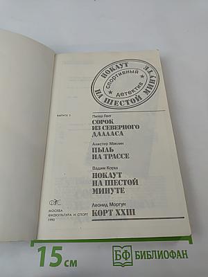 Нокаут на шестой минуте