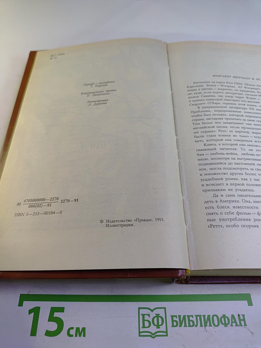 Унесенные ветром. Том 1