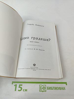 Камо грядеши? (Quo Vadis?)