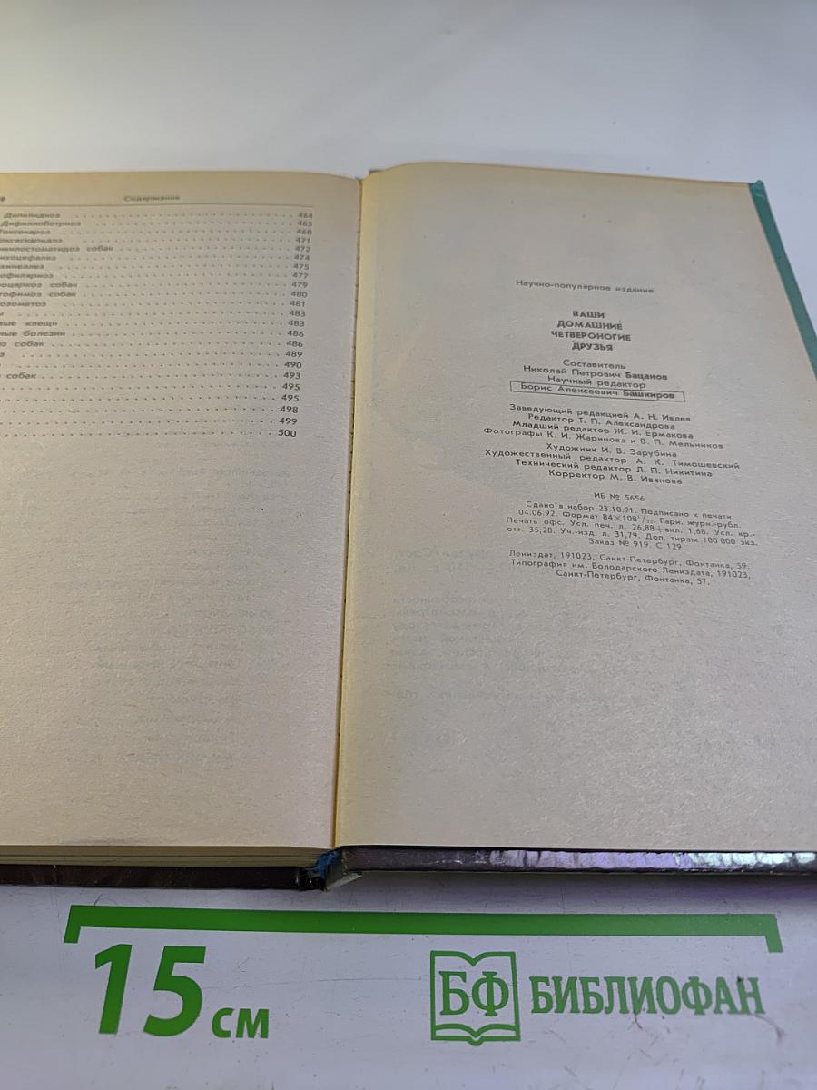 Ваши домашние четвероногие друзья