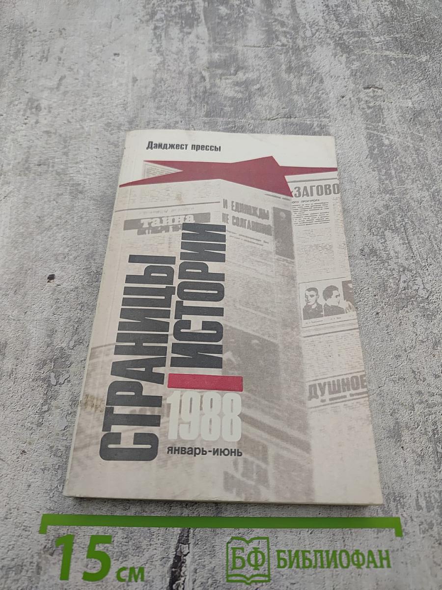 Страницы истории 1988: Январь-июнь