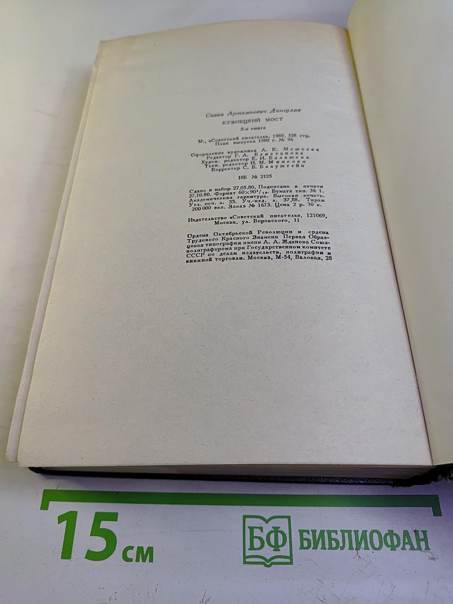 Кузнецкий мост. Книга 3