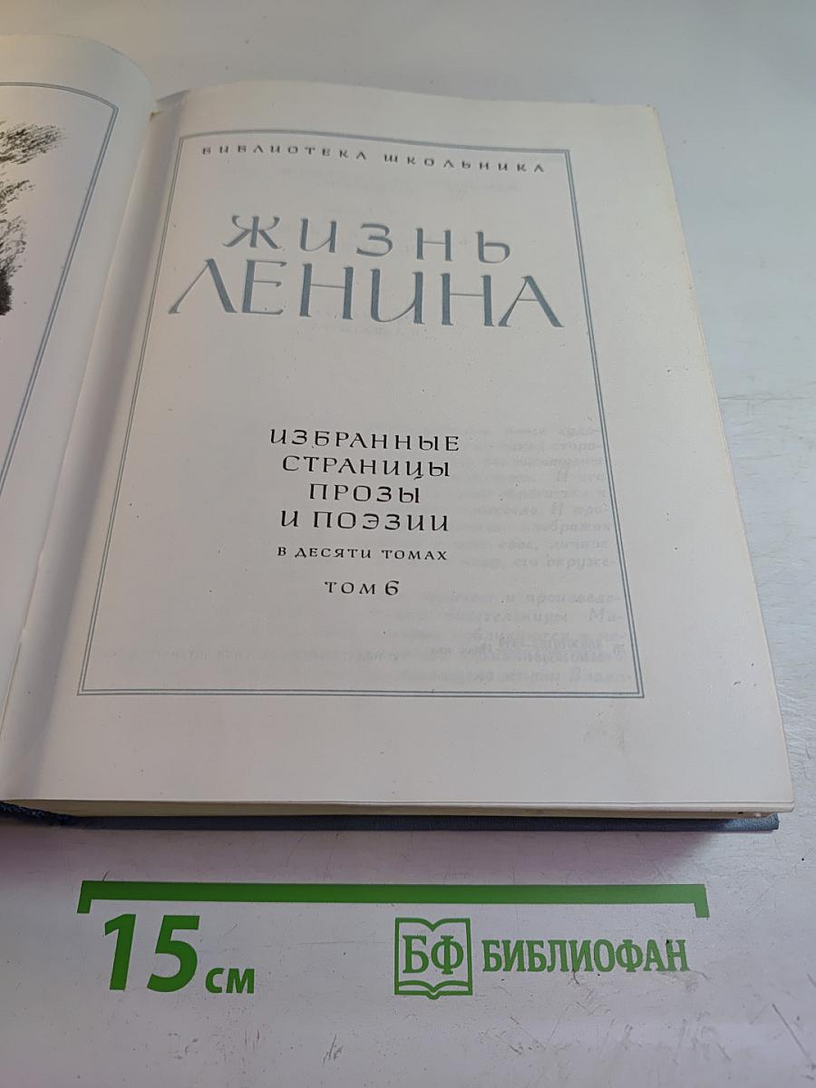Жизнь Ленина. Избранные страницы прозы и поэзии. Том 6