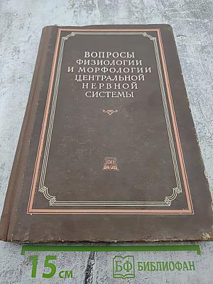 Вопросы физиологии и морфологии центральной нервной системы