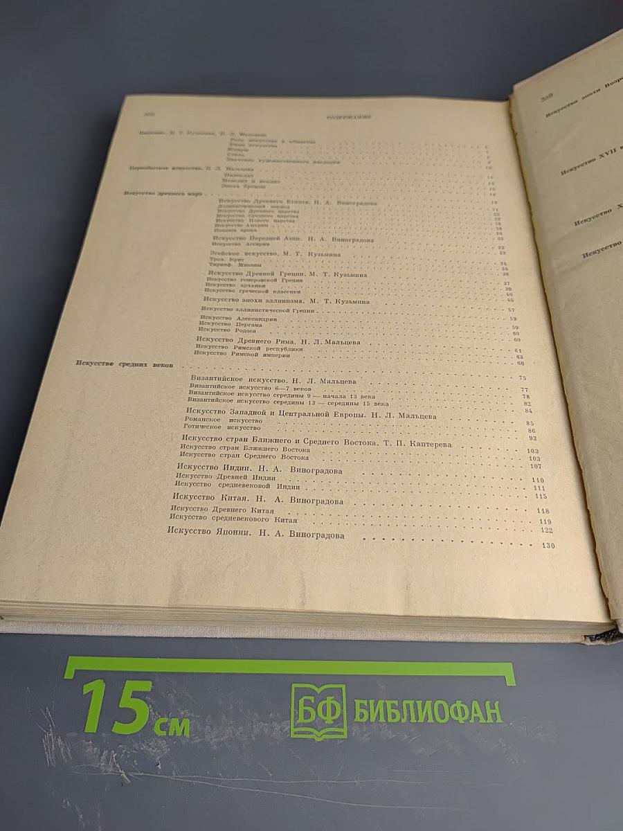 История зарубежного искусства