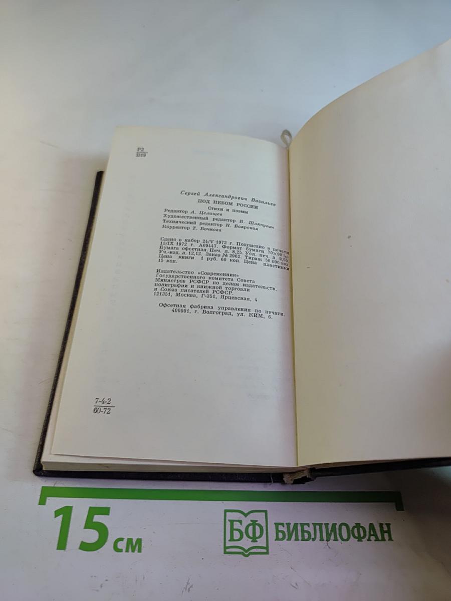 Под небом России. Стихи и поэмы