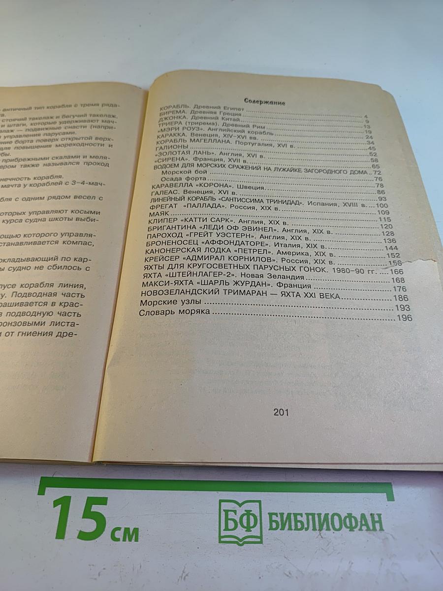 Мир парусов. Плавающие модели