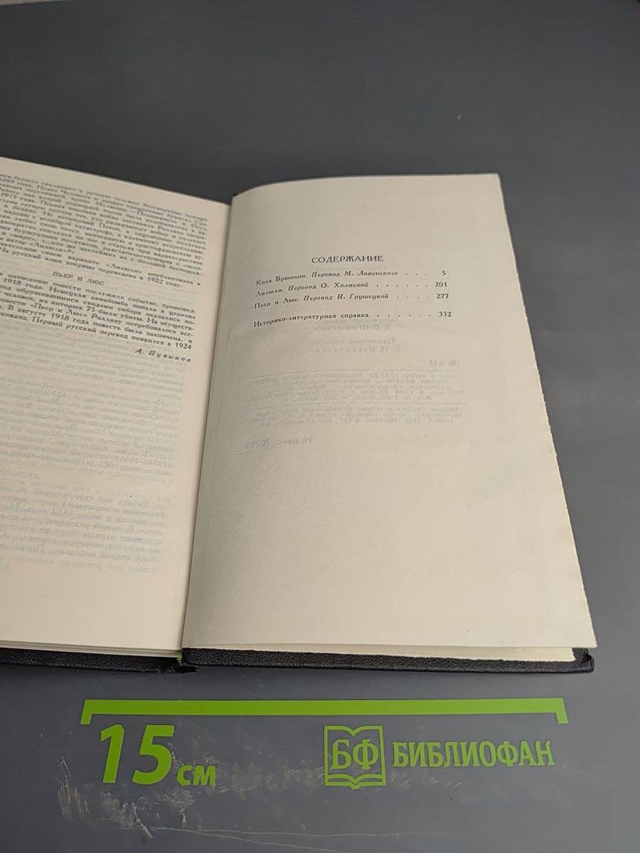 Собрание сочинений в девяти томах. Том 5. Кола Брюньон. Пьер и Люс