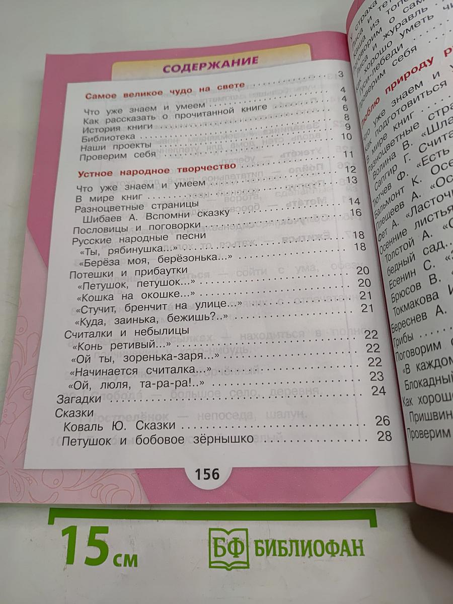 Литературное чтение. 2 класс. Часть 1