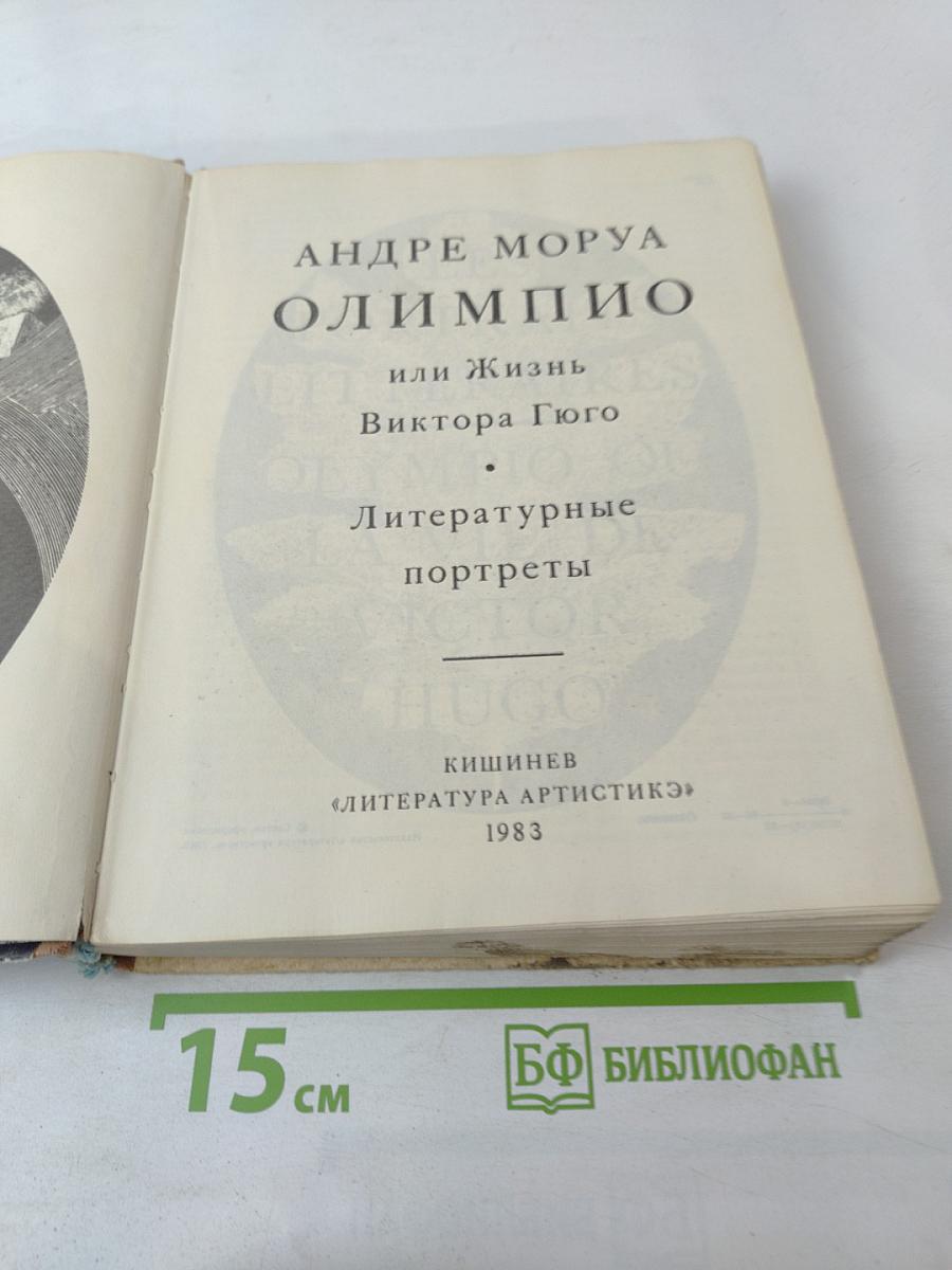 Олимпио или Жизнь Виктора Гюго Литературные портреты