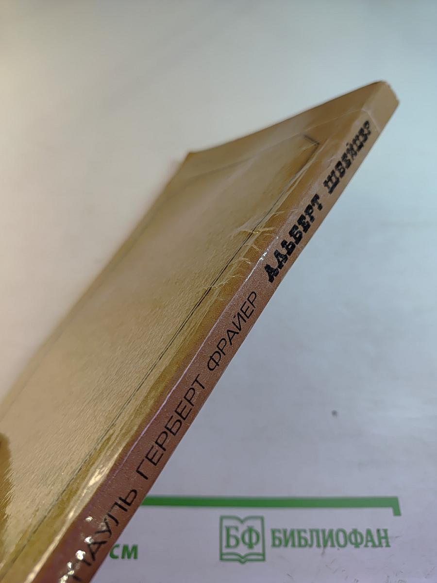 Альберт Швейцер. Картина жизни