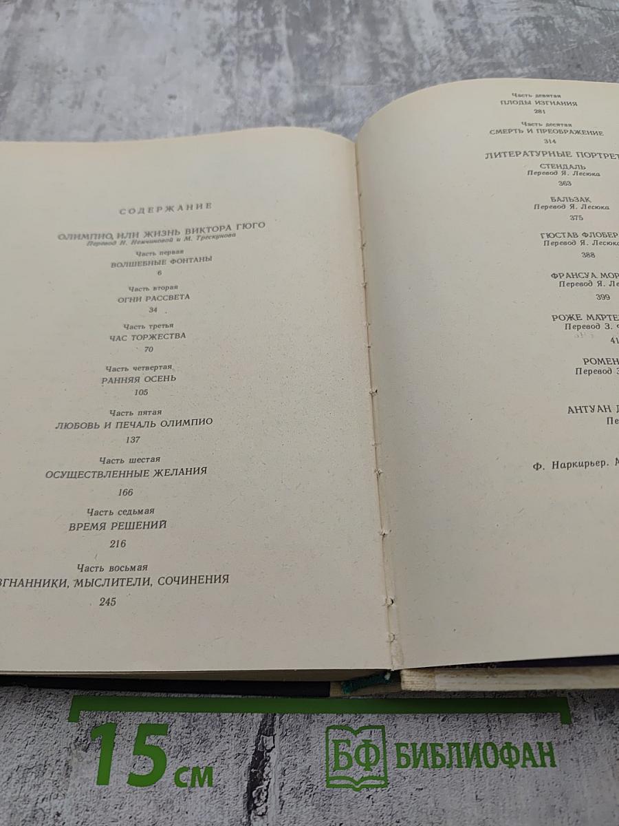 ОЛИМПИО или Жизнь Виктора Гюго Литературные портреты