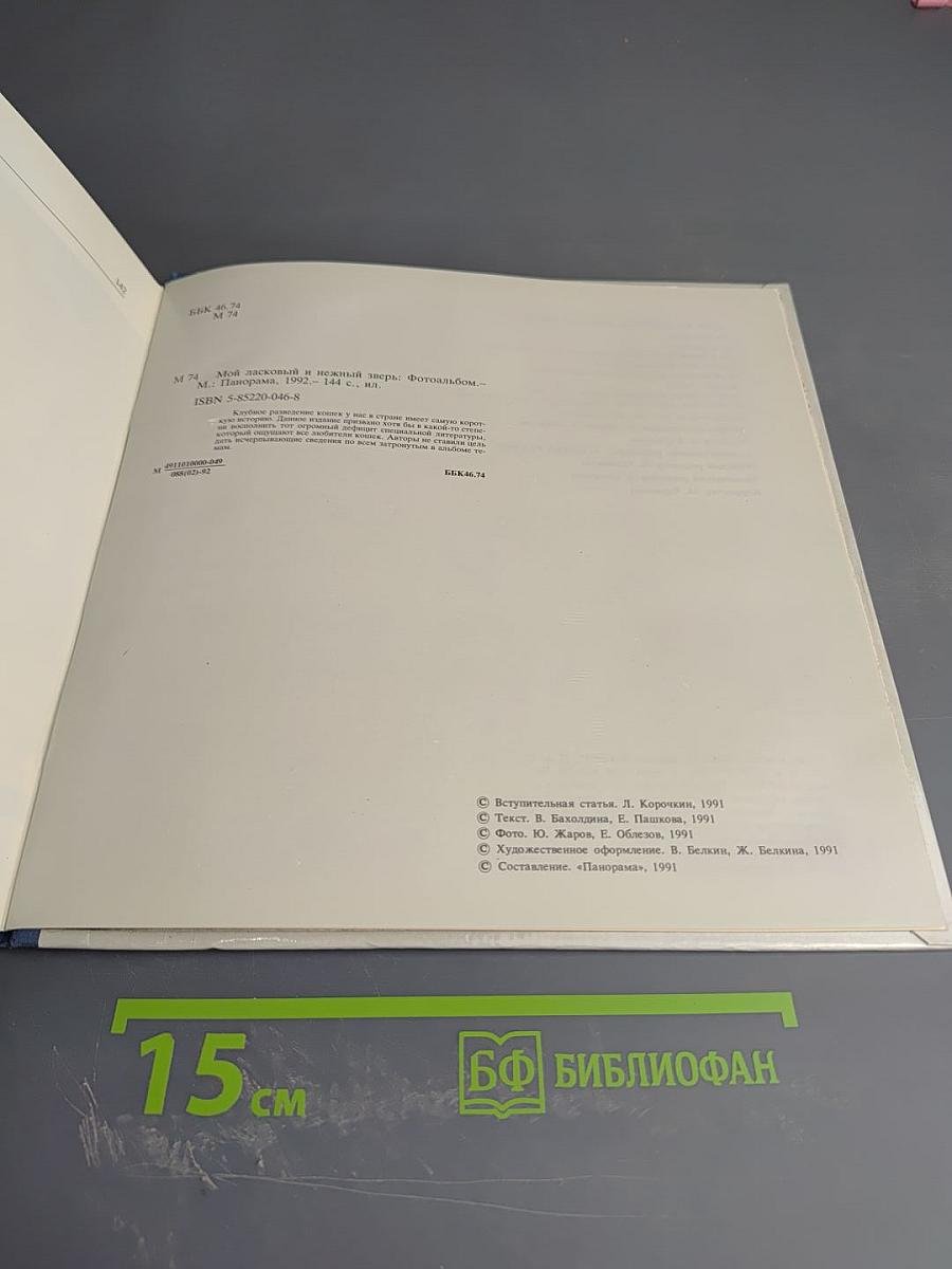 Мой ласковый и нежный зверь