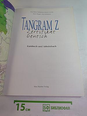 Tangram Z Zertifikat Deutsch Kursbuch & Arbeitsbuch