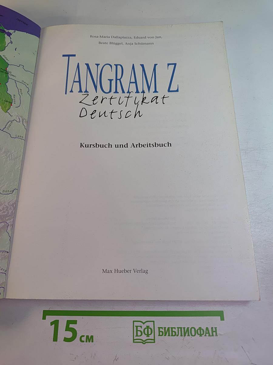 TANGRAM Z Zertifikat Deutsch Kursbuch & Arbeitsbuch