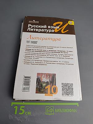 Русский язык и Литература. Литература. 10 класс. Часть 2