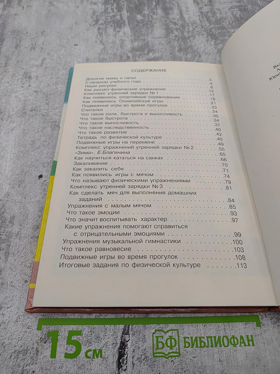 Физическая культура 2-й класс