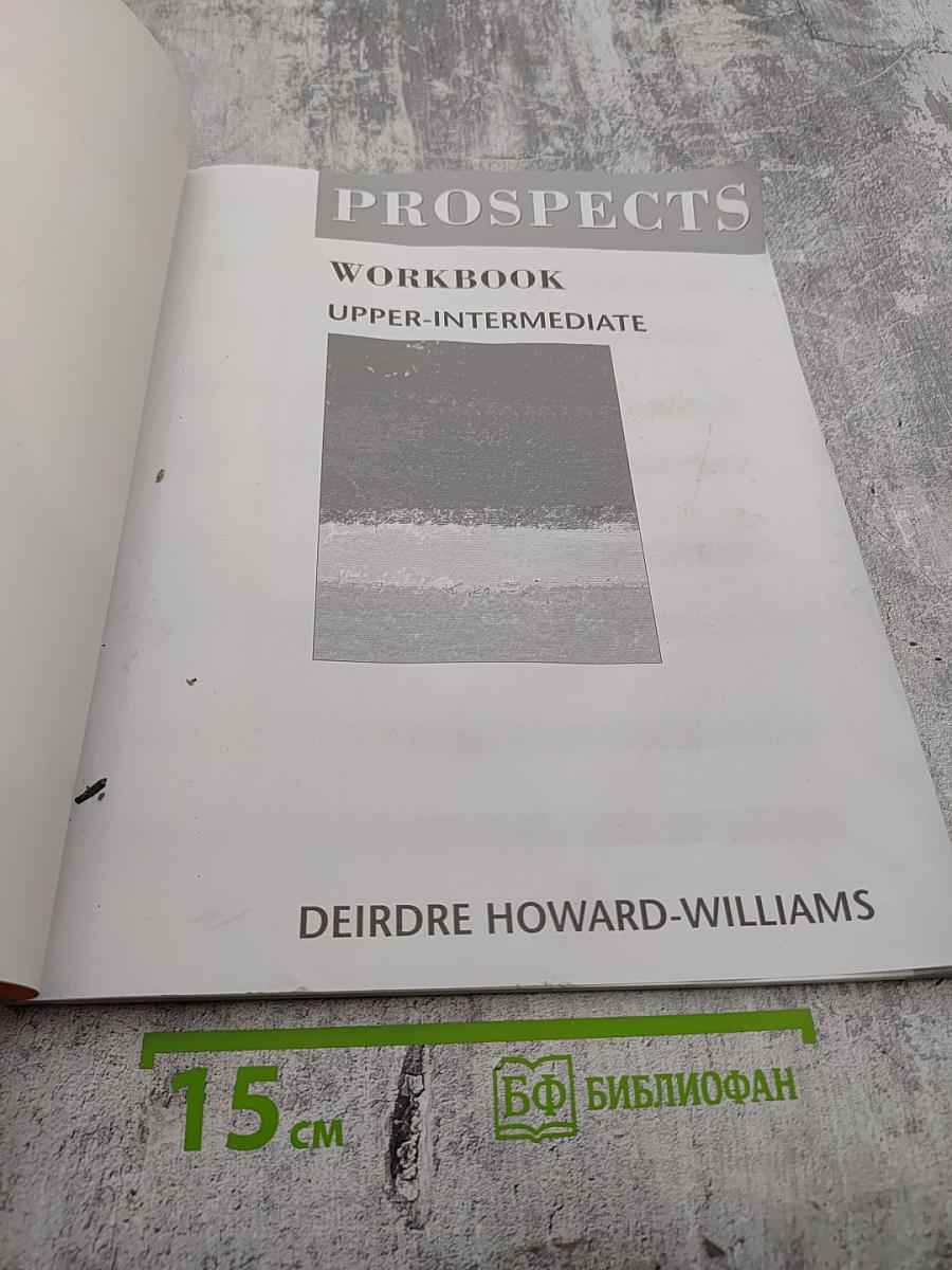 Prospects workbook upper-intermediate