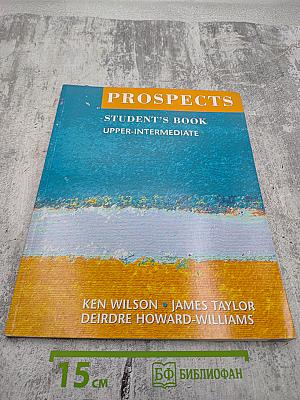 Prospects Student's Book Upper-Intermediate
