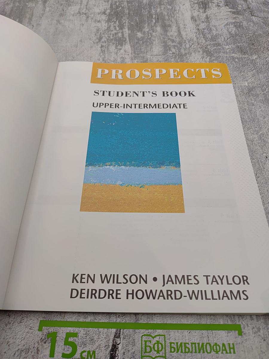 Prospects Student's Book Upper-Intermediate