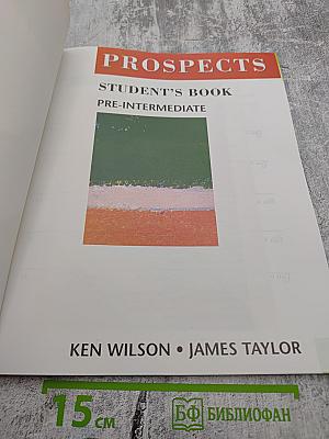 Prospects student's book pre-intermediate