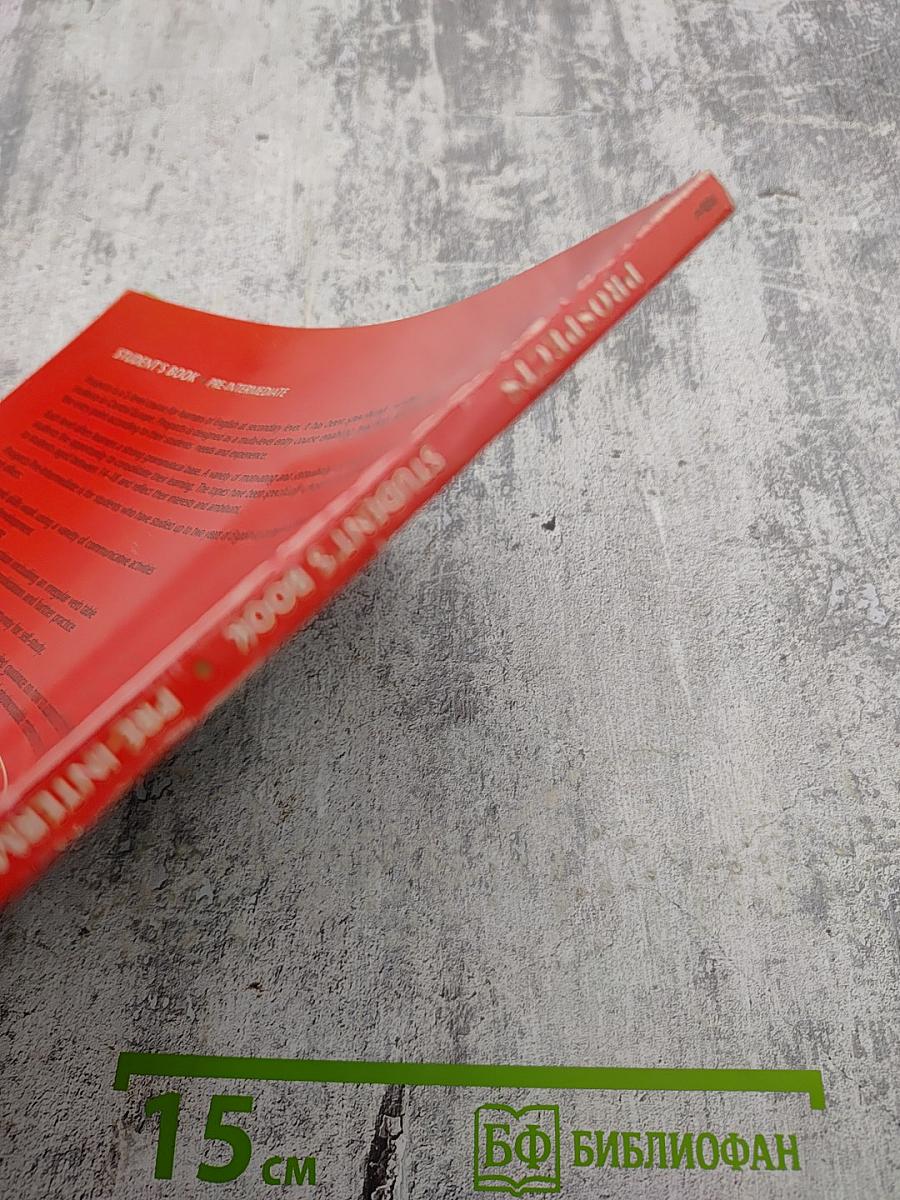 Prospects student's book pre-intermediate