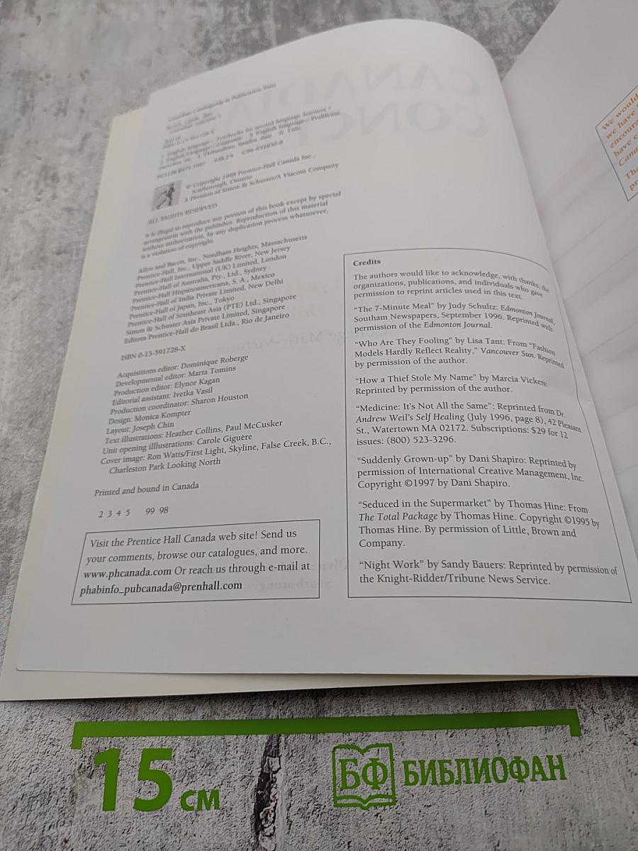 Canadian Concepts, Second Edition, Book 5