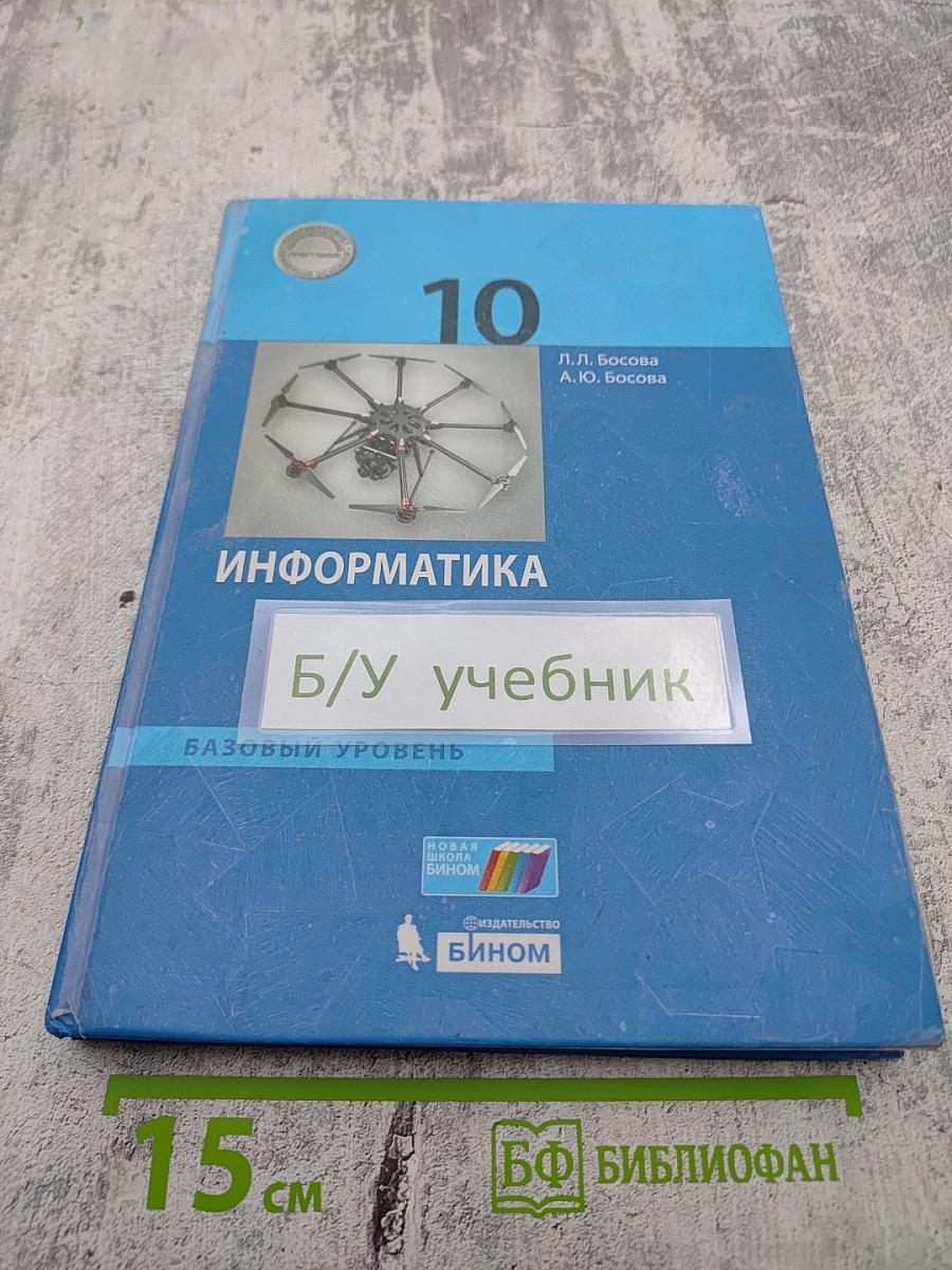 Информатика 10 класс Базовый уровень
