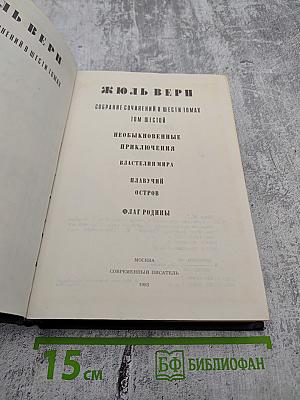 Собрание сочинений в шести томах. Том 6. Необыкновенные приключения, Властелин мира, Плавучий остров, Флаг Родины