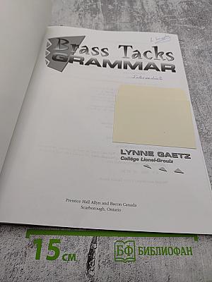 Brass Tacks Grammar Intermediate