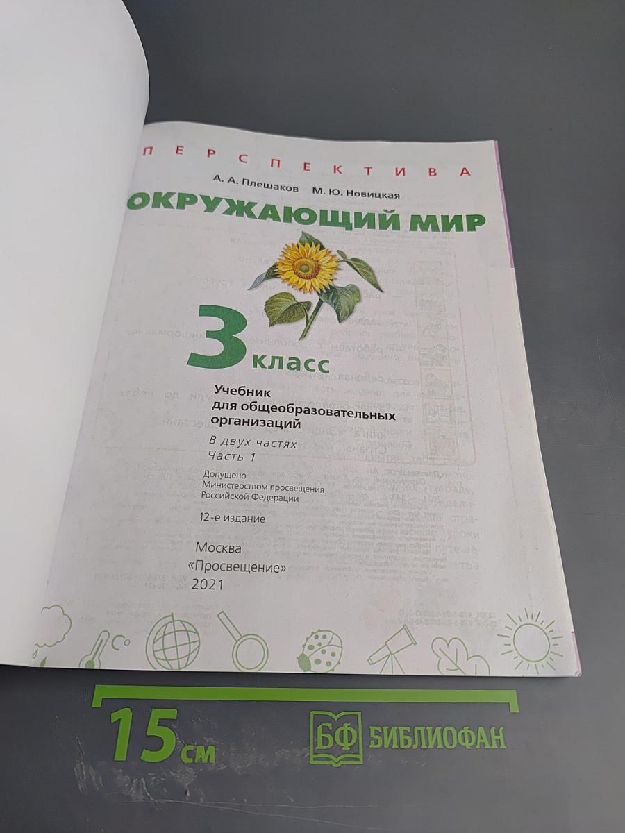 Окружающий мир 3 класс часть 1