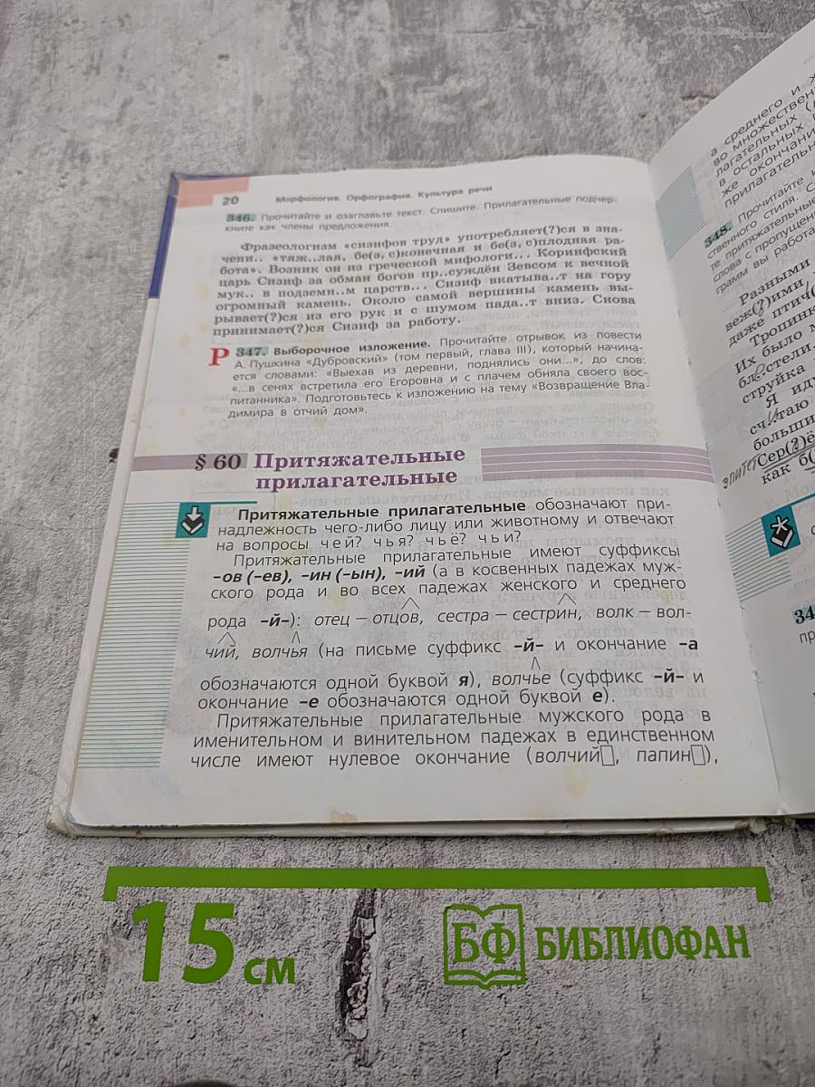 Русский язык 6 класс. Часть 2