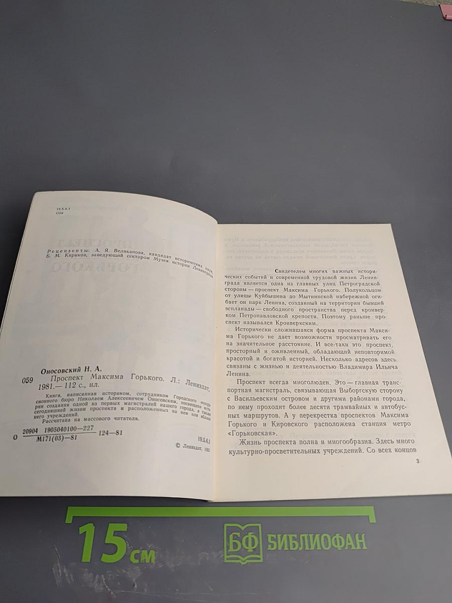 Проспект Максима Горького