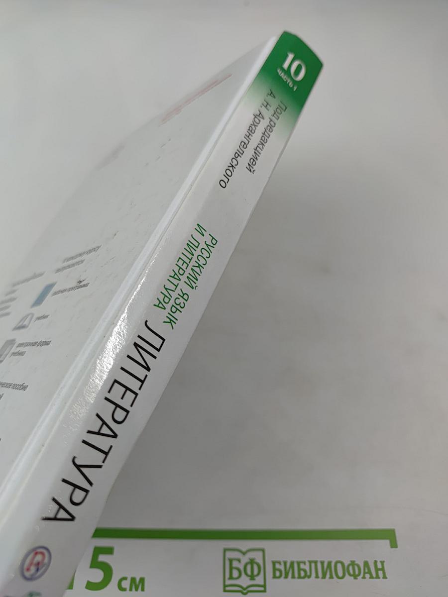 Русский язык и литература. Литература. 10 класс. Часть 1