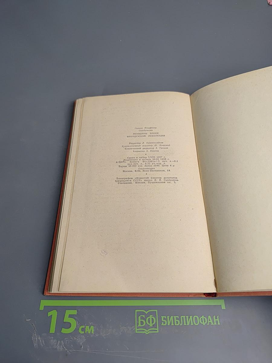 Женщины эпохи французской революции