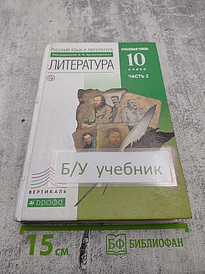 Русский язык и литература. Литература. 10 класс. Часть 2